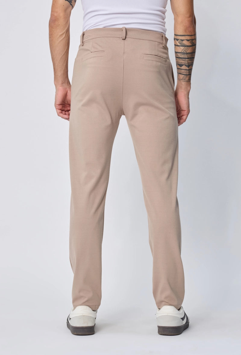 Pantalon uni coupe slim