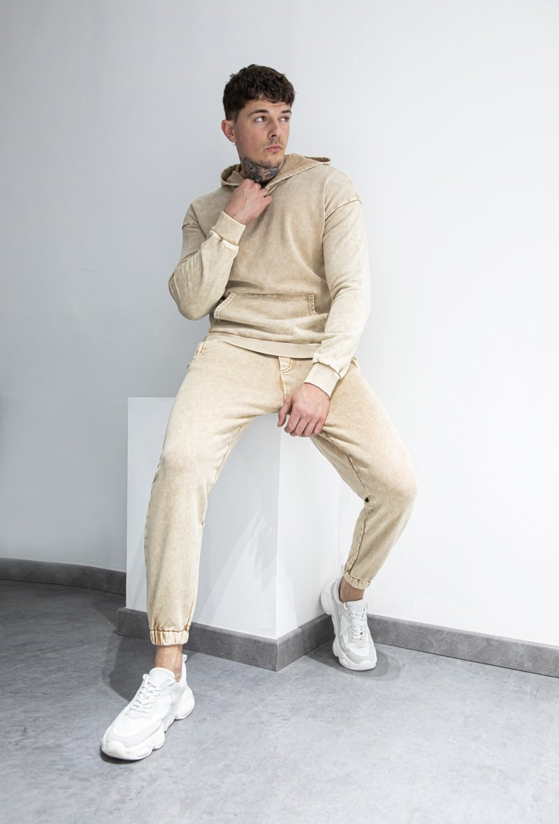 Sweat à capuche délavé - Frilivin