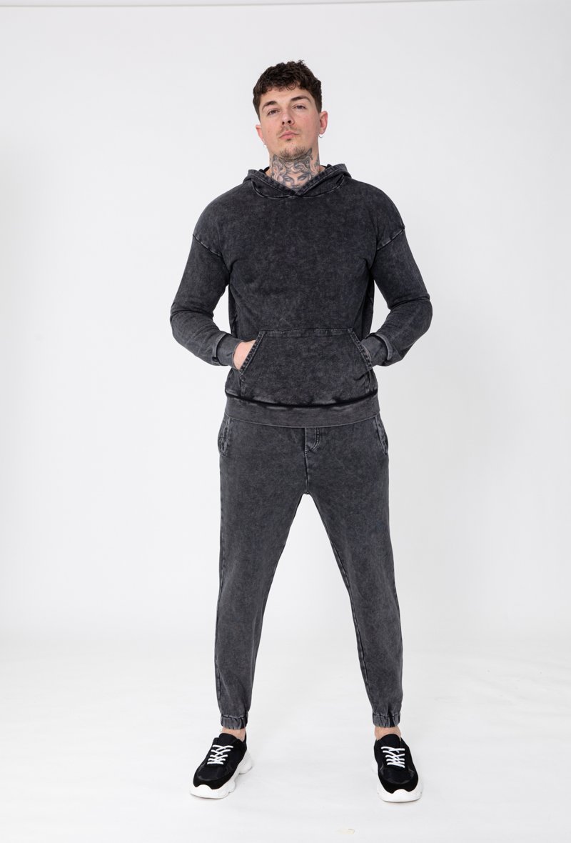 Sweat à capuche délavé - Frilivin