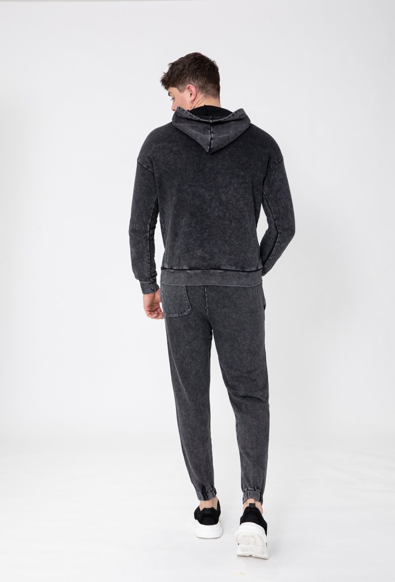 Sweat à capuche délavé - Frilivin