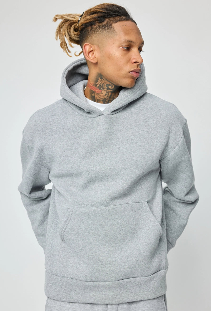 Sweat à capuche uni