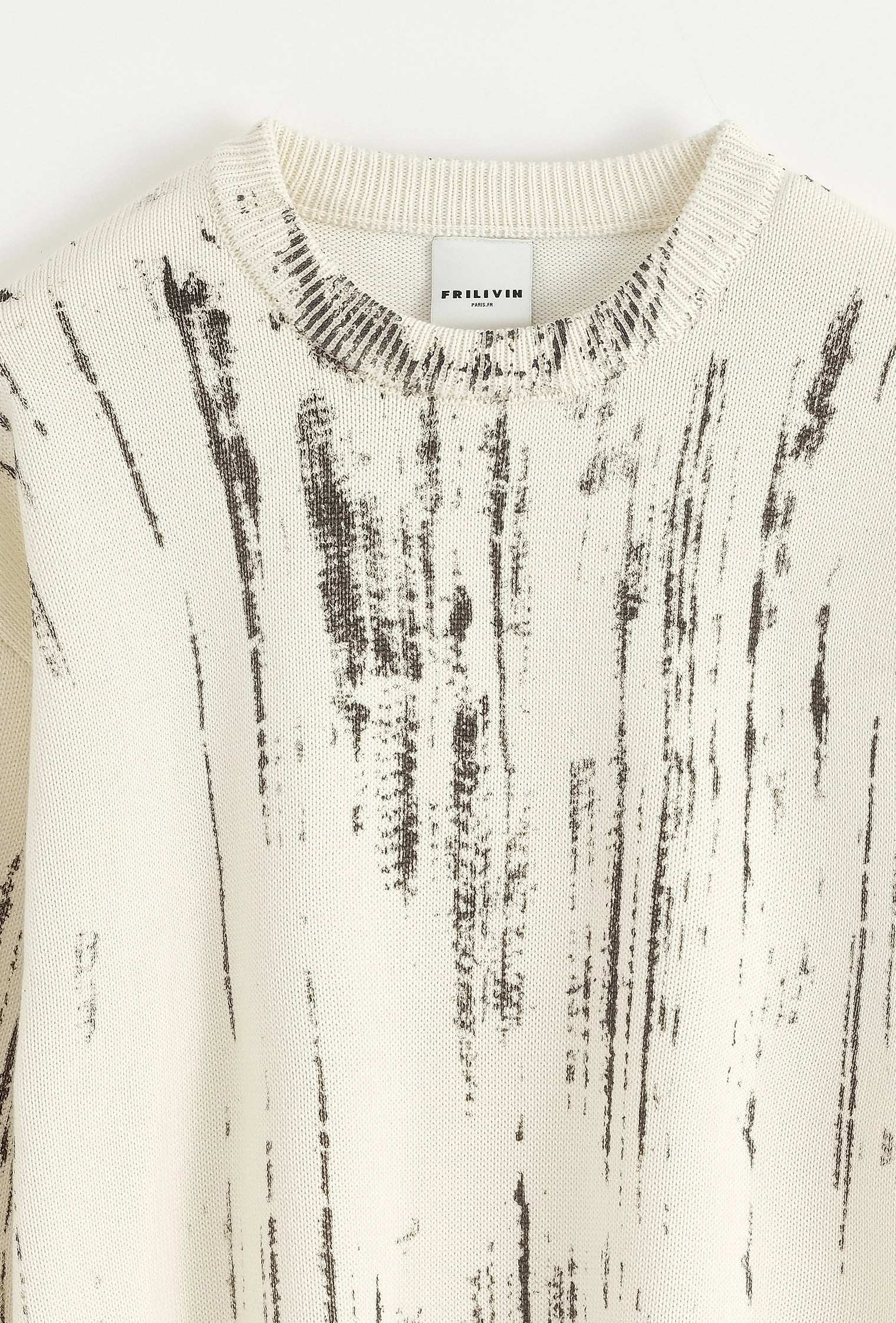 Pull sans capuche manches longues