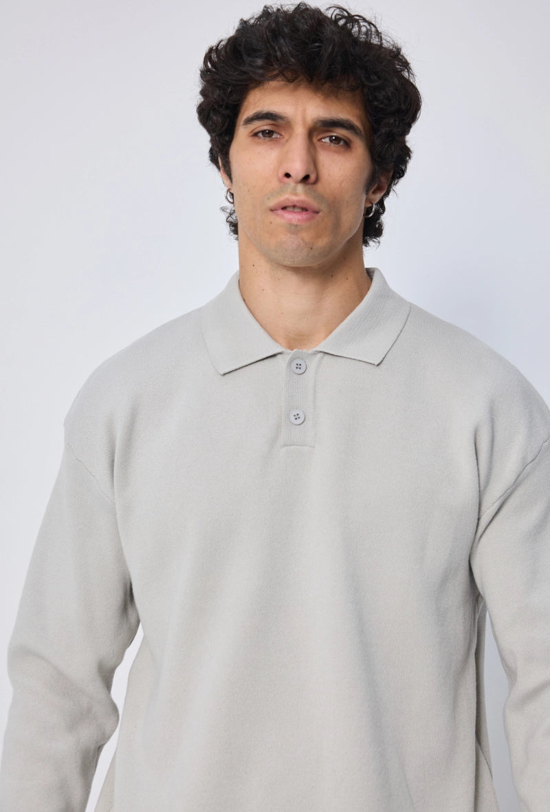 Polo manches longues