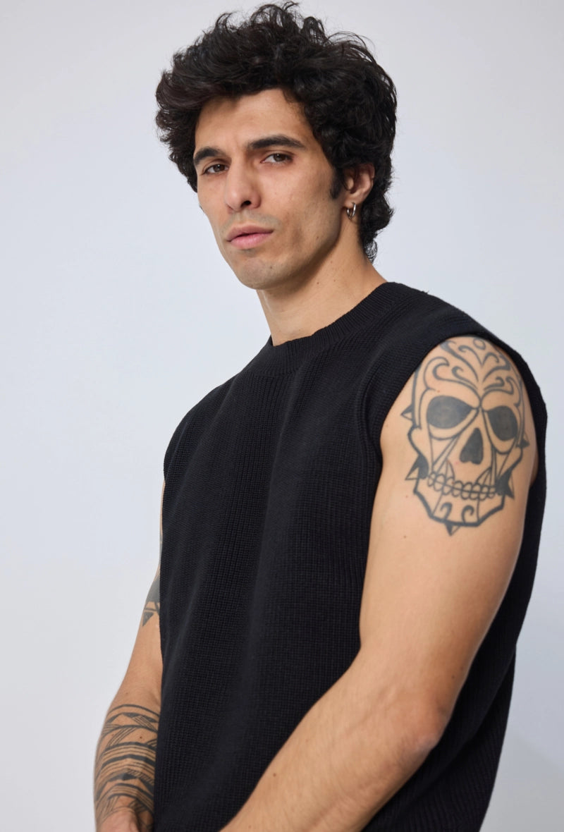 T-shirt débardeur uni