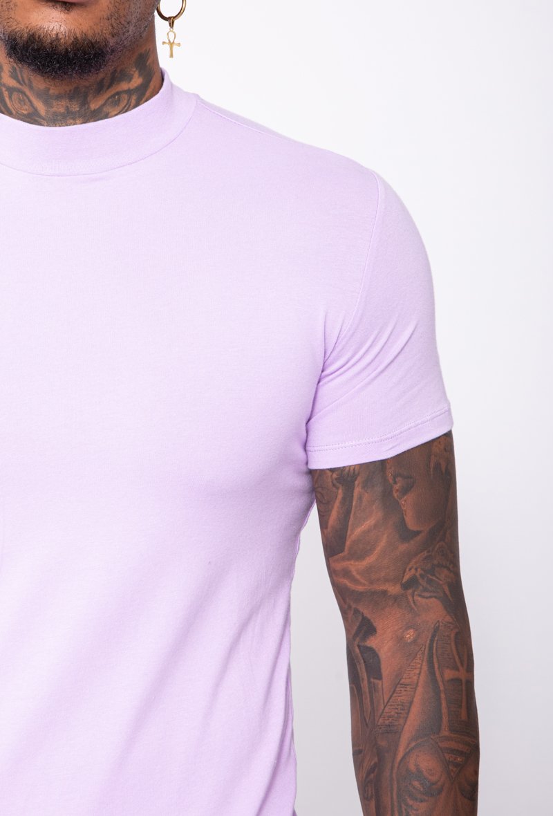 T-shirt basic col montant - Frilivin