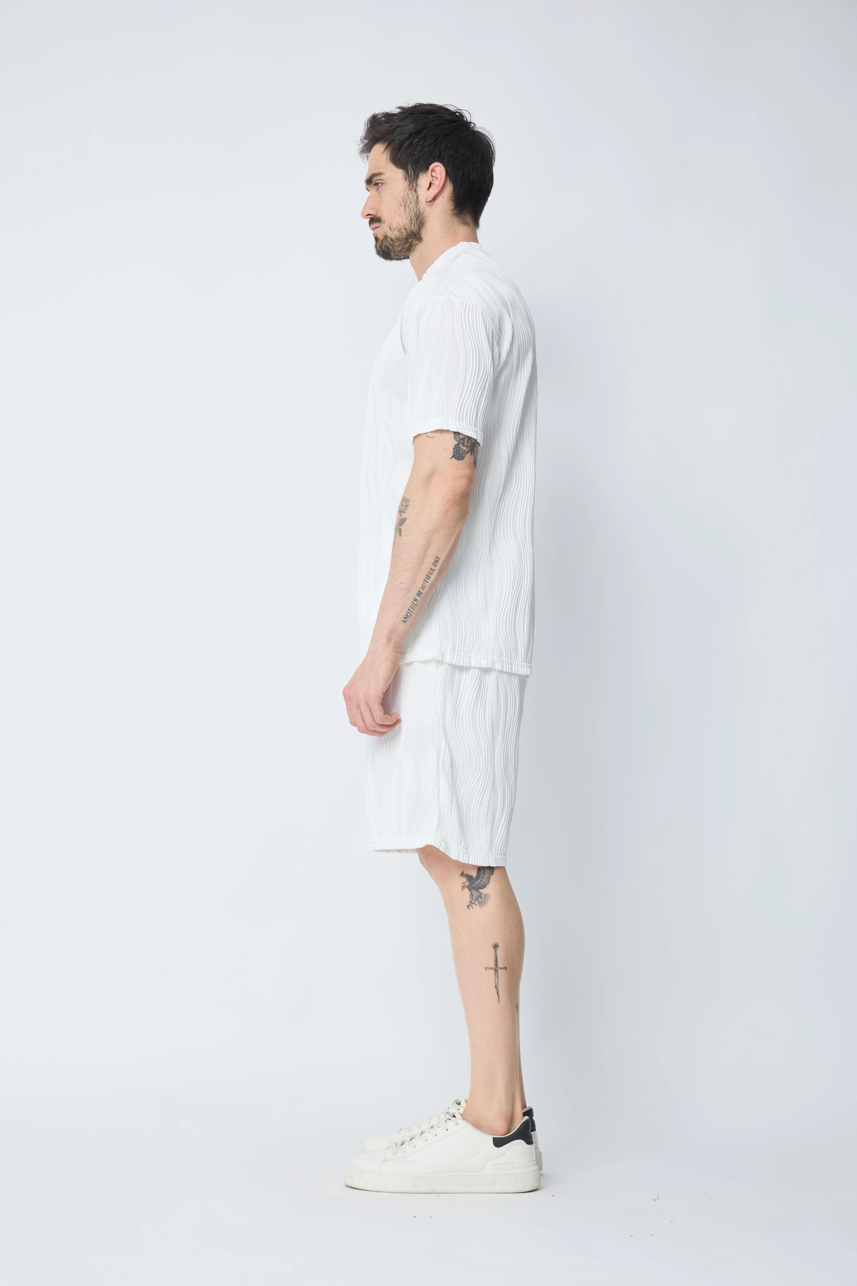 Plain shorts t-shirt set