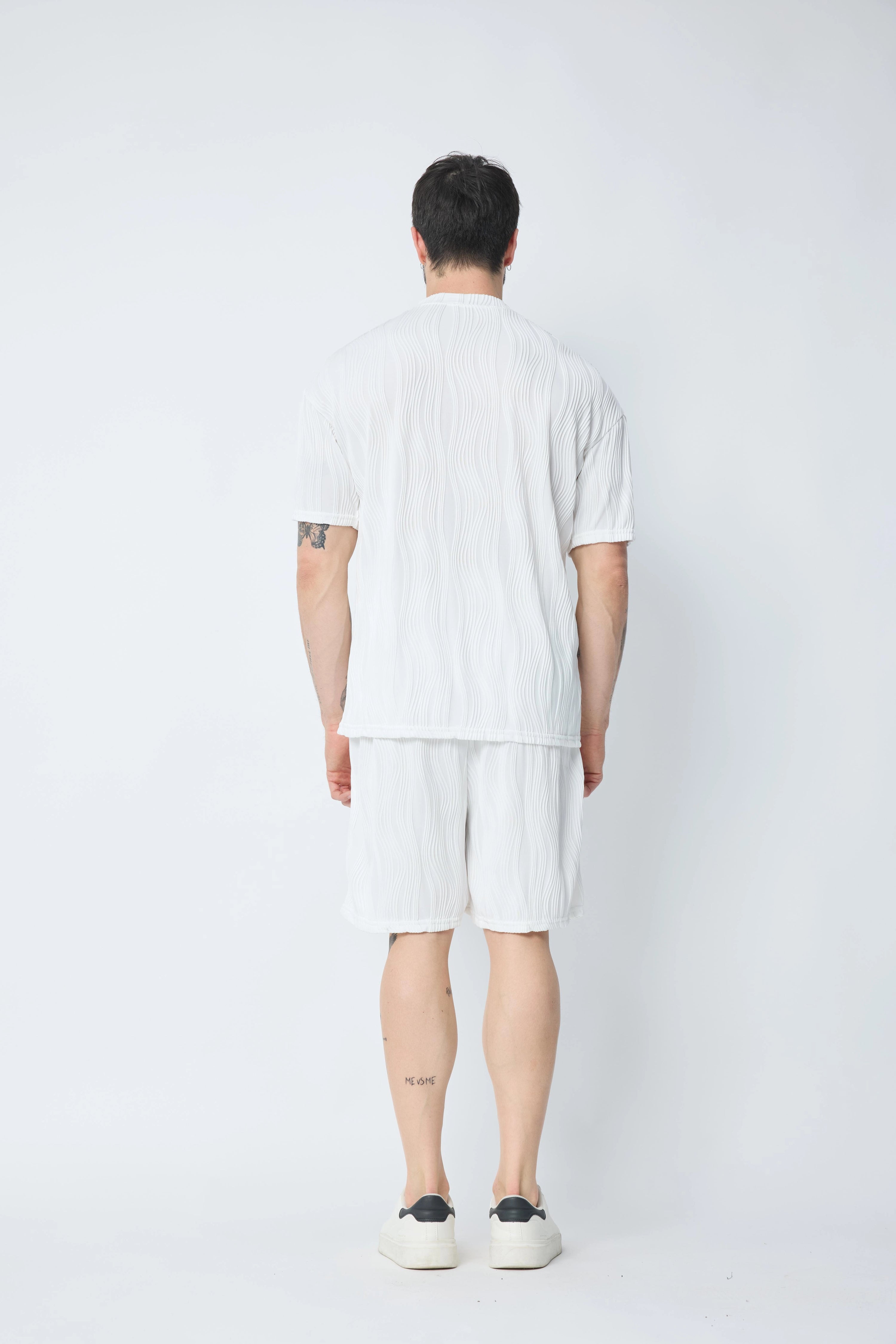 Plain shorts t-shirt set