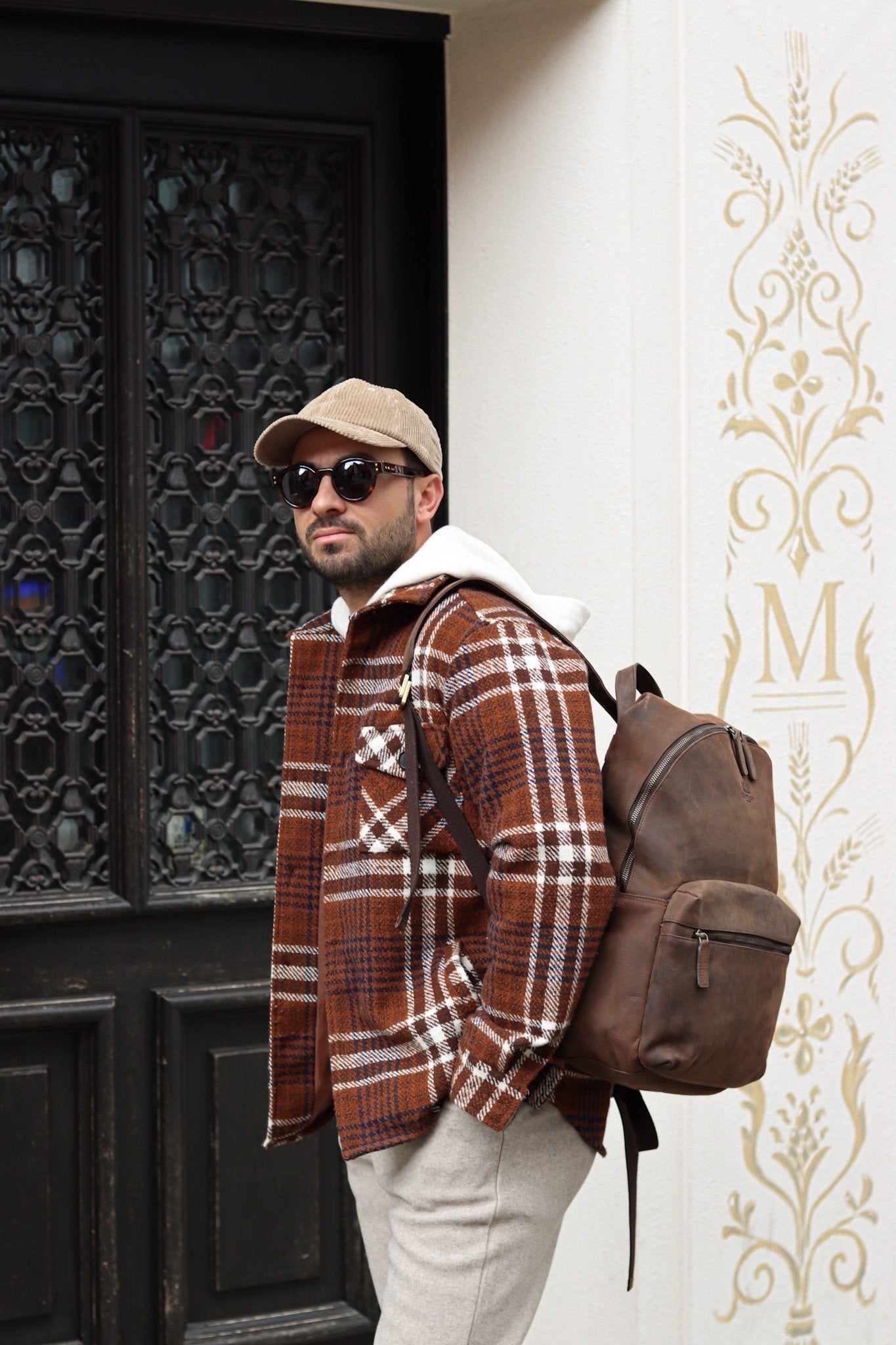 Surchemise à carreaux structurée - Frilivin