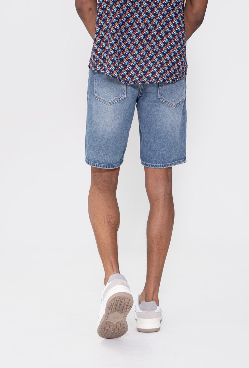 Short jean stretch déchiré - Frilivin