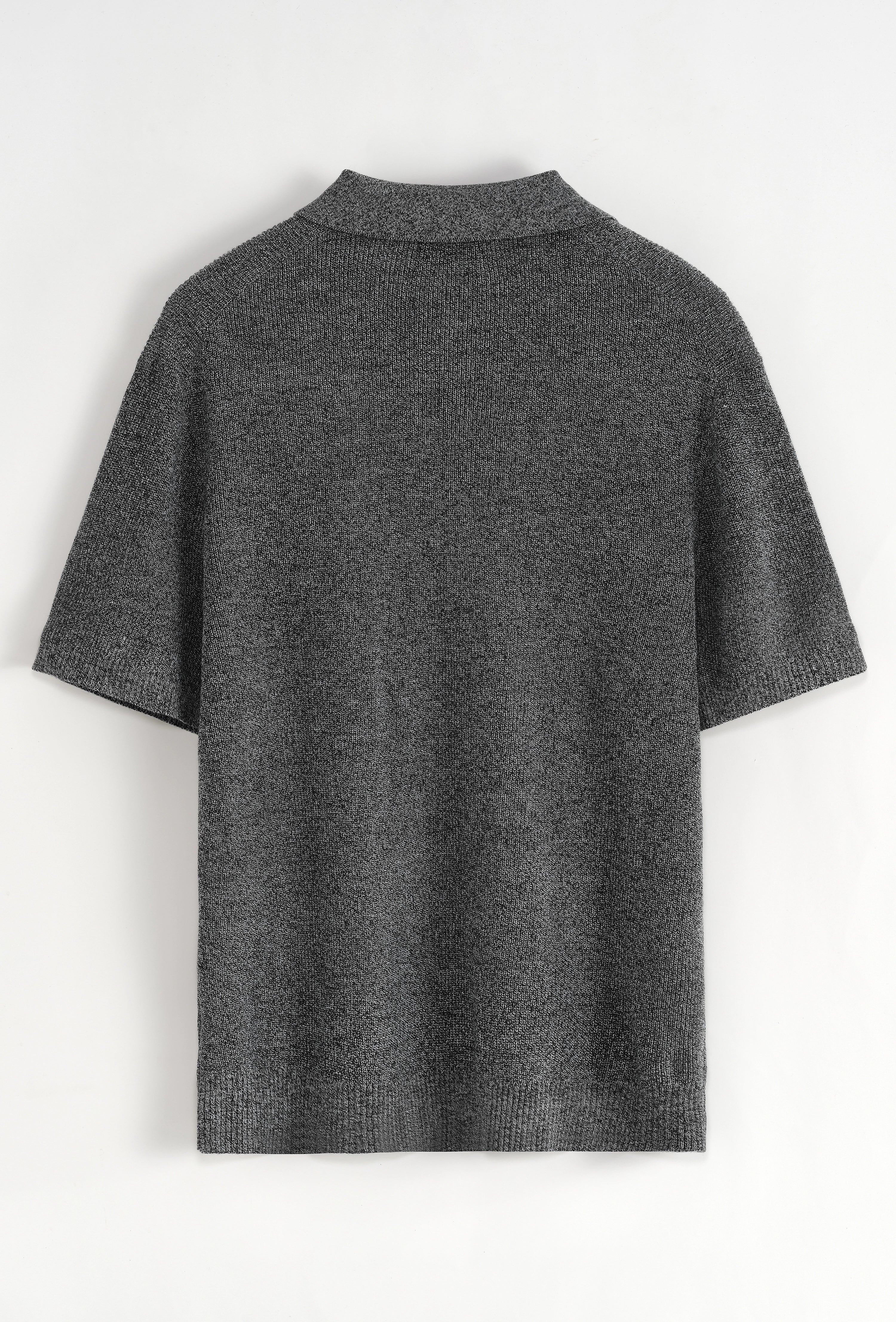 Polo uni à manches courtes