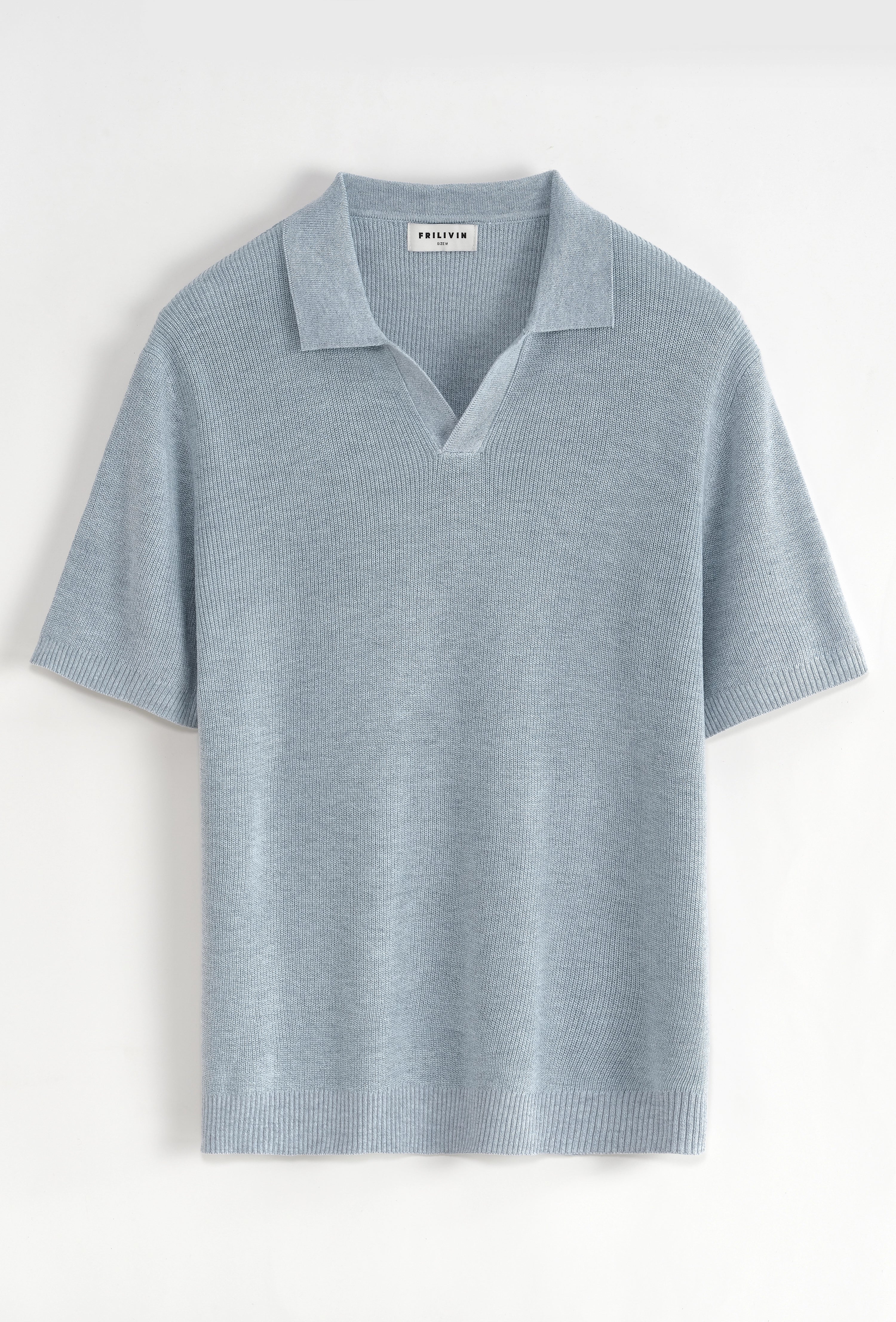 Polo uni à manches courtes