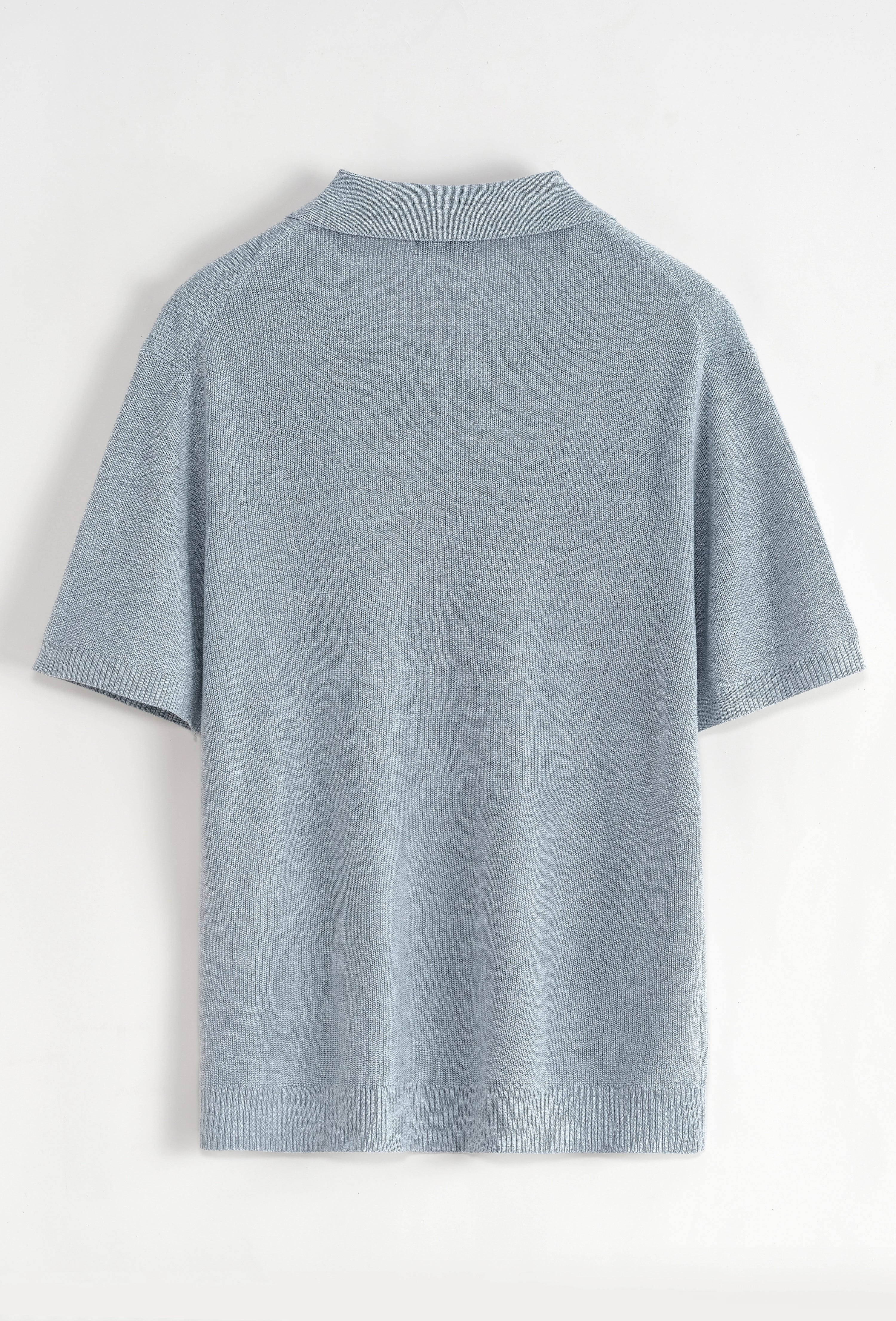 Polo uni à manches courtes