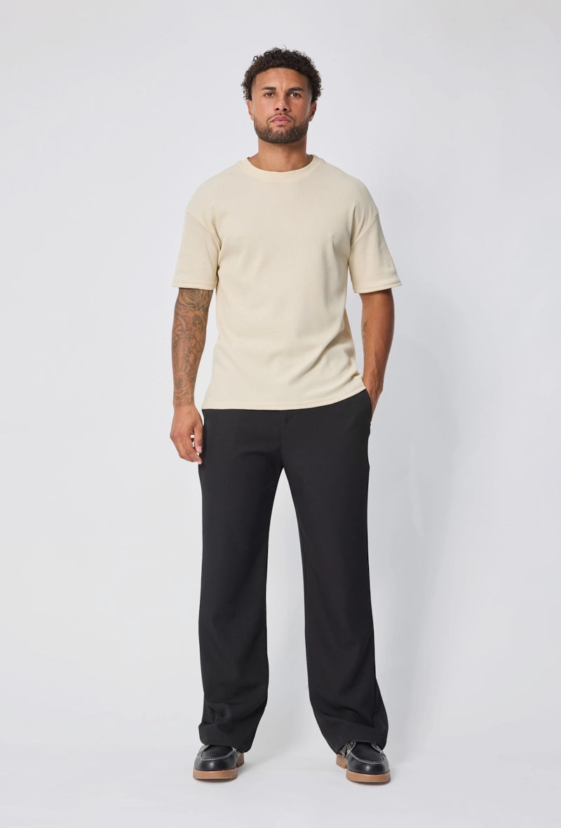 T-shirt uni manches courtes