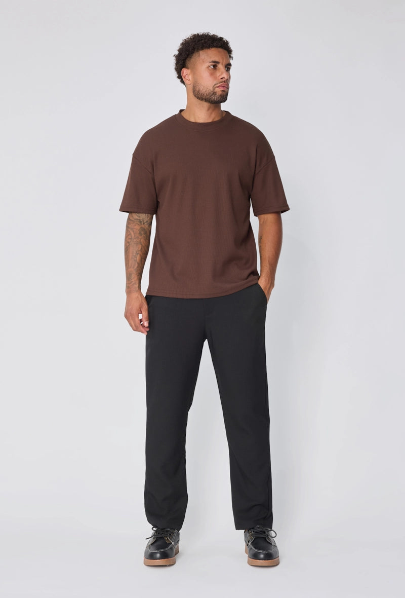 T-shirt uni manches courtes