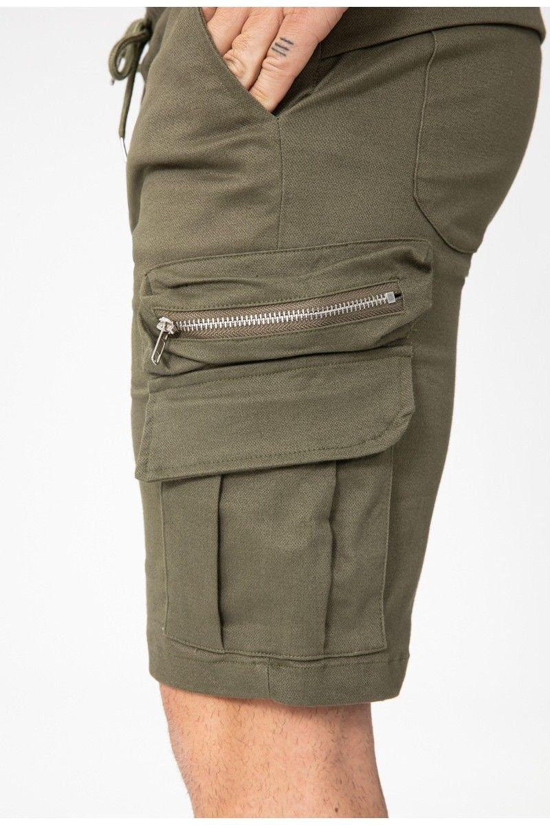 Short cargo zippé - Frilivin