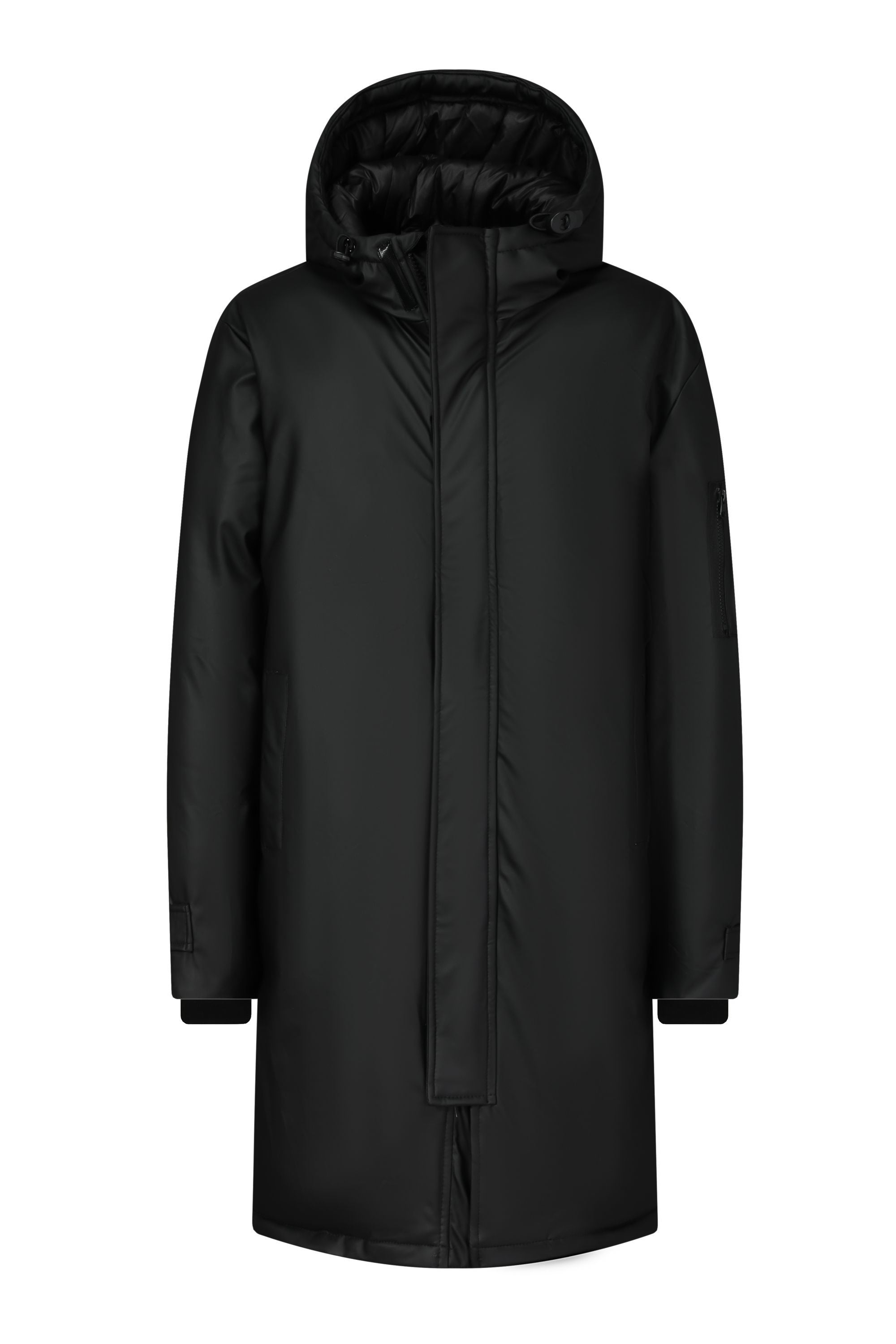 Veste parka milongue à capuche - Frilivin
