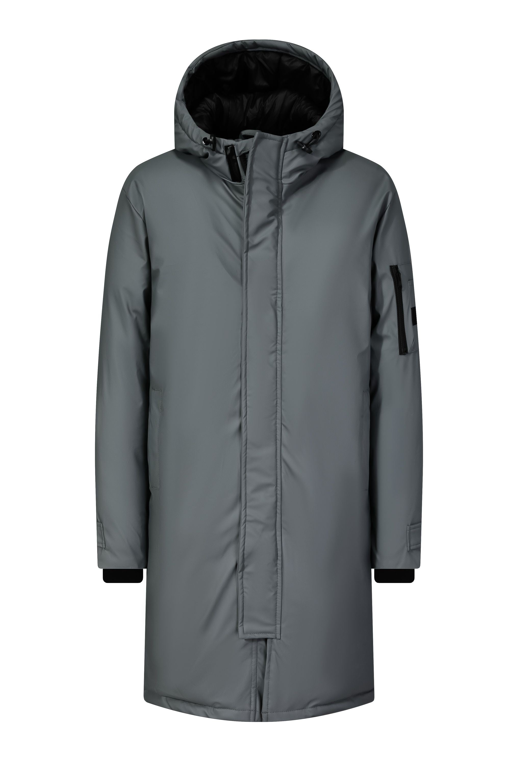 Veste parka milongue à capuche - Frilivin