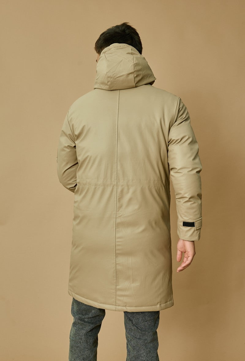 Veste parka milongue à capuche - Frilivin