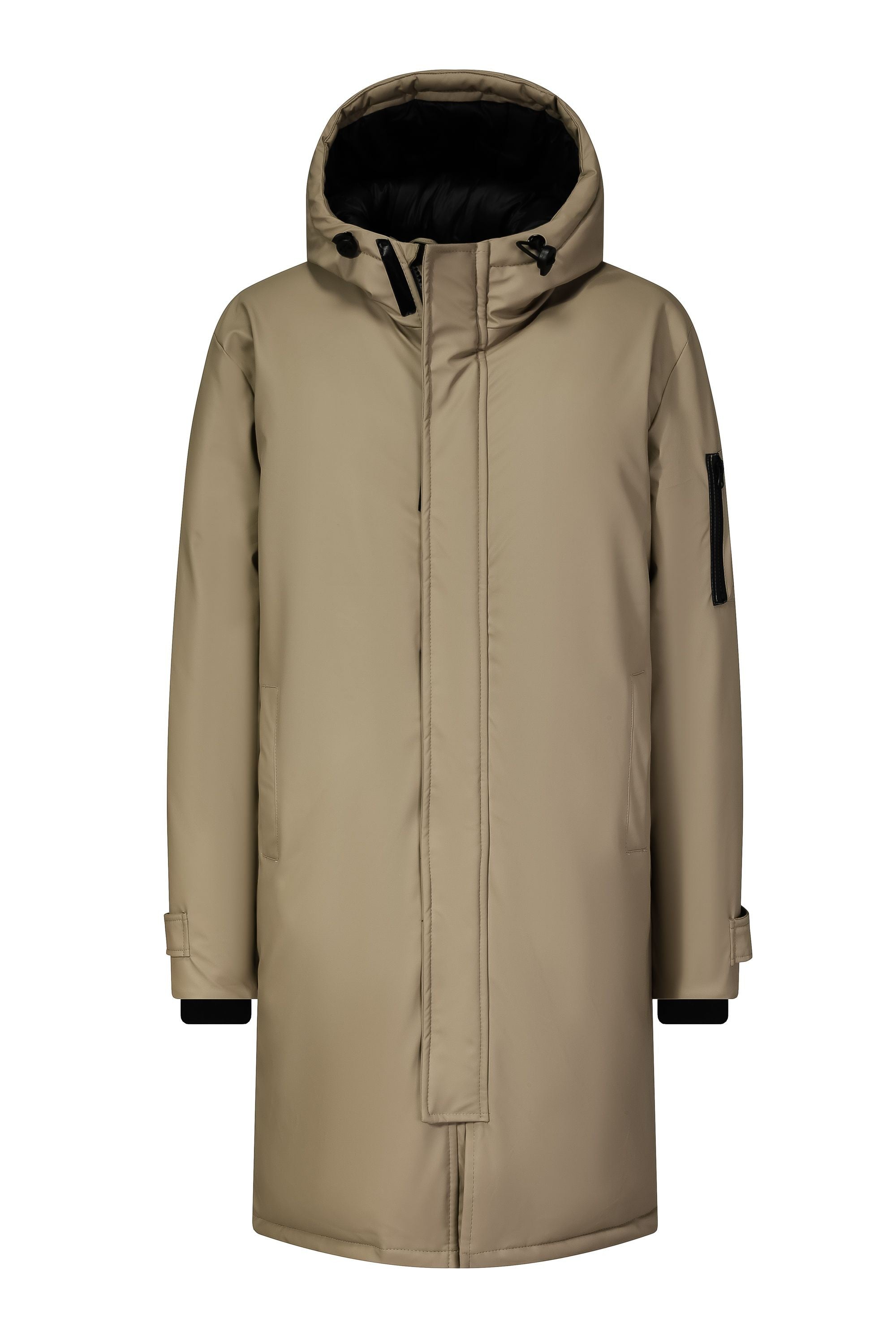 Veste parka milongue à capuche - Frilivin
