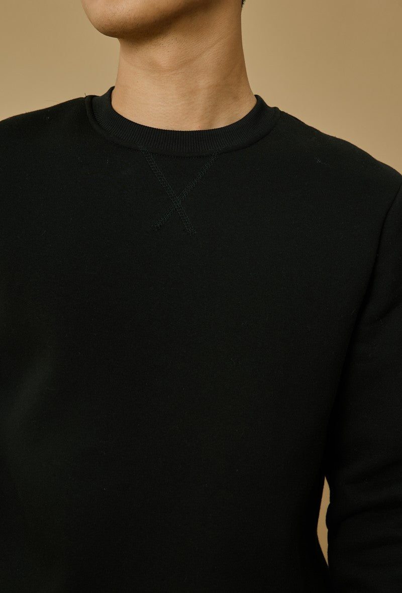 Sweat basic à col rond - Frilivin