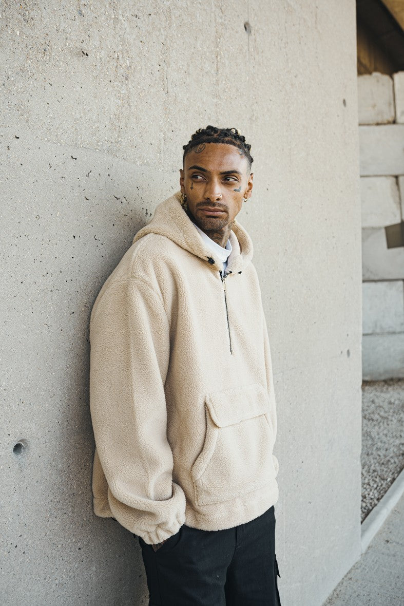 Sweat à capuche polaire zippé - Frilivin