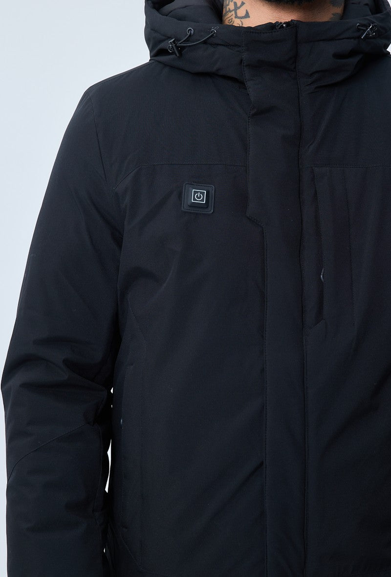 Veste parka courte chauffante - Frilivin