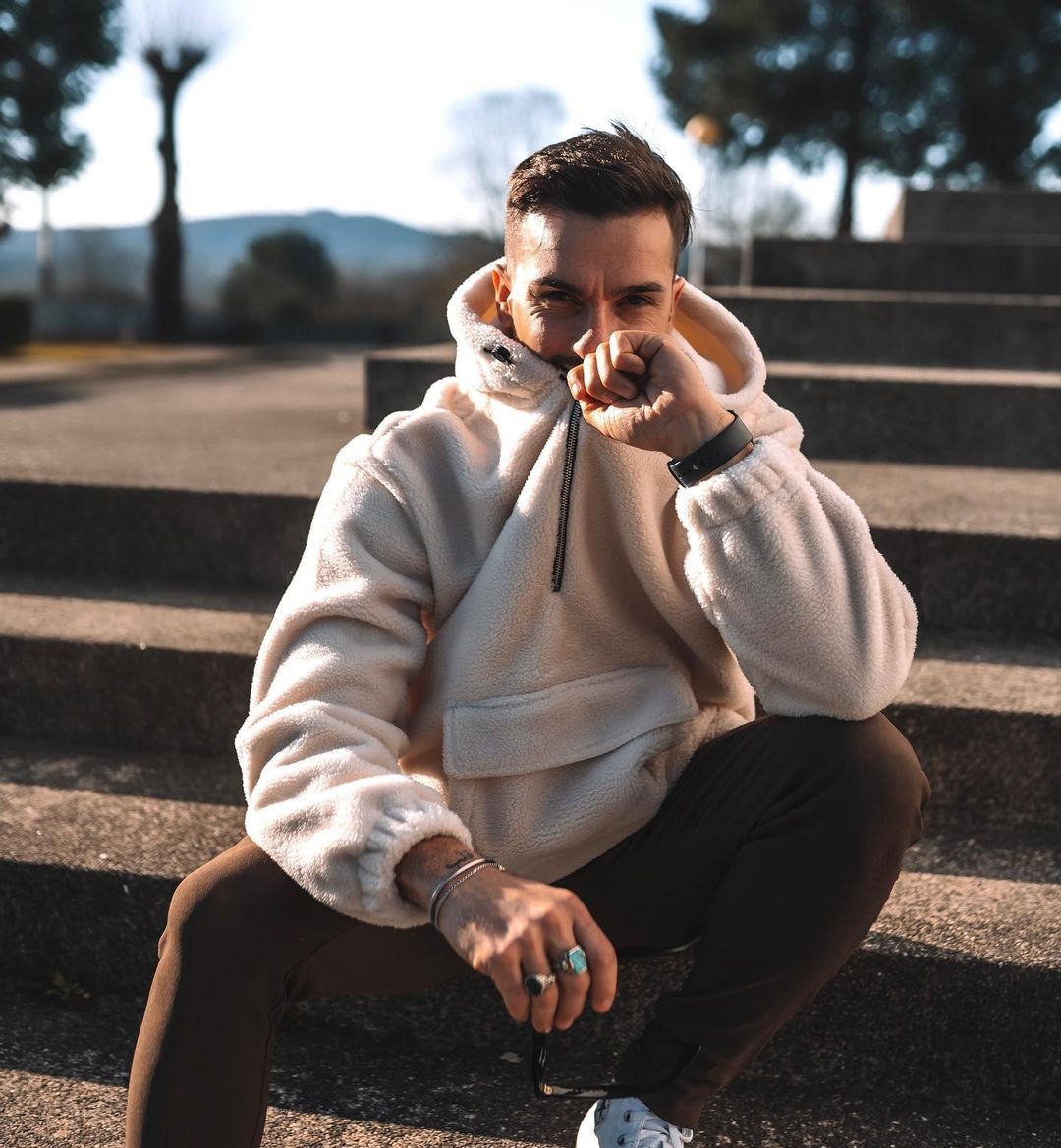 Sweat à capuche polaire zippé - Frilivin