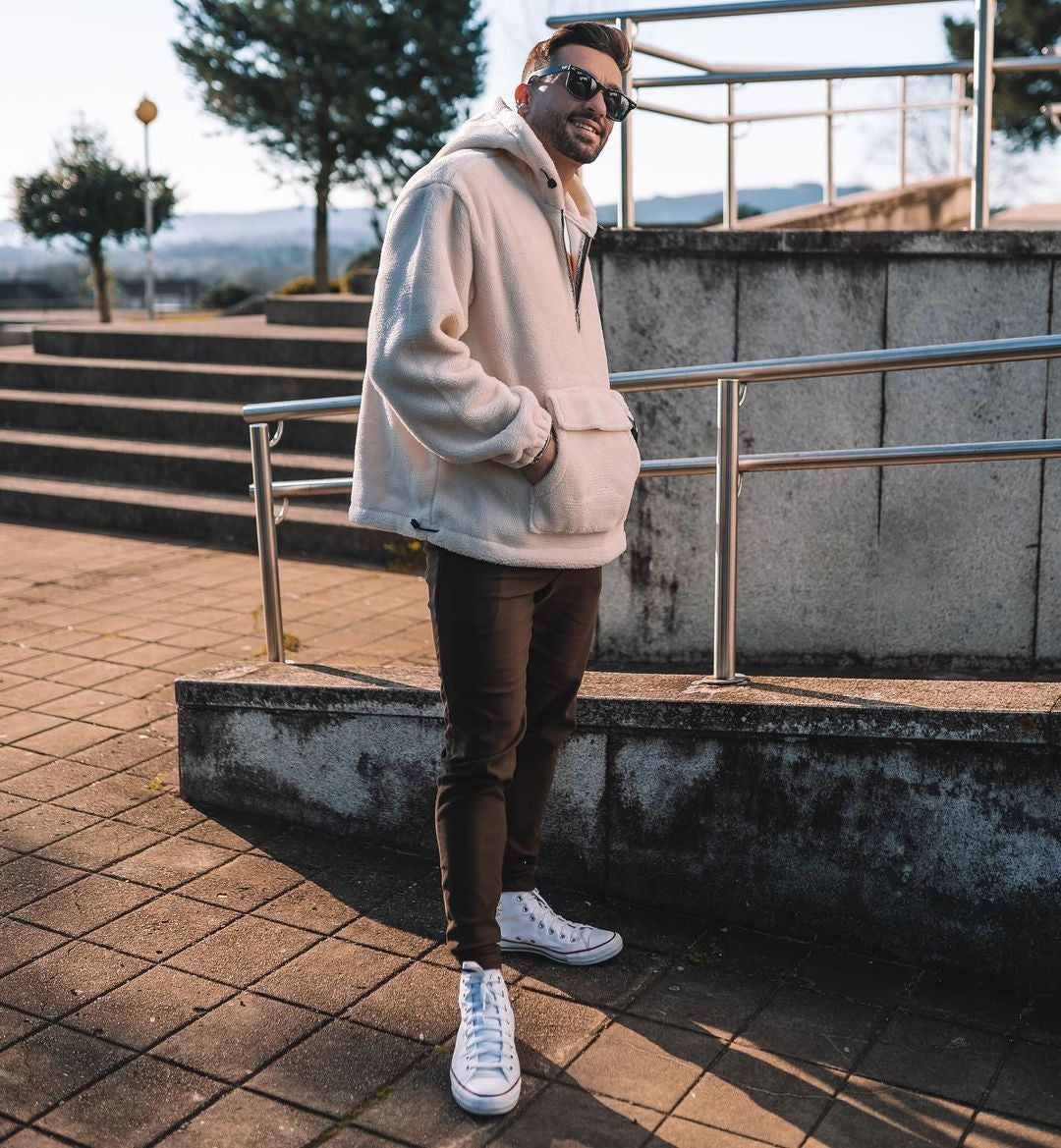 Sweat à capuche polaire zippé - Frilivin