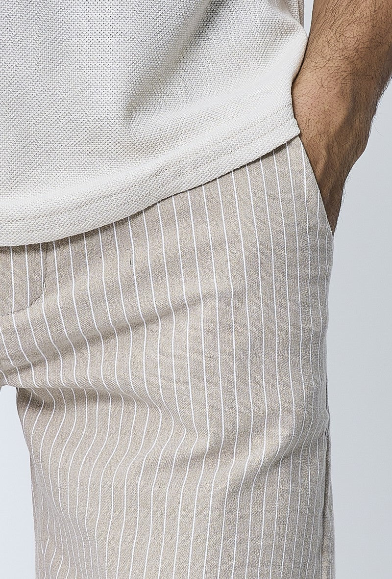 Short classique à rayures - Frilivin