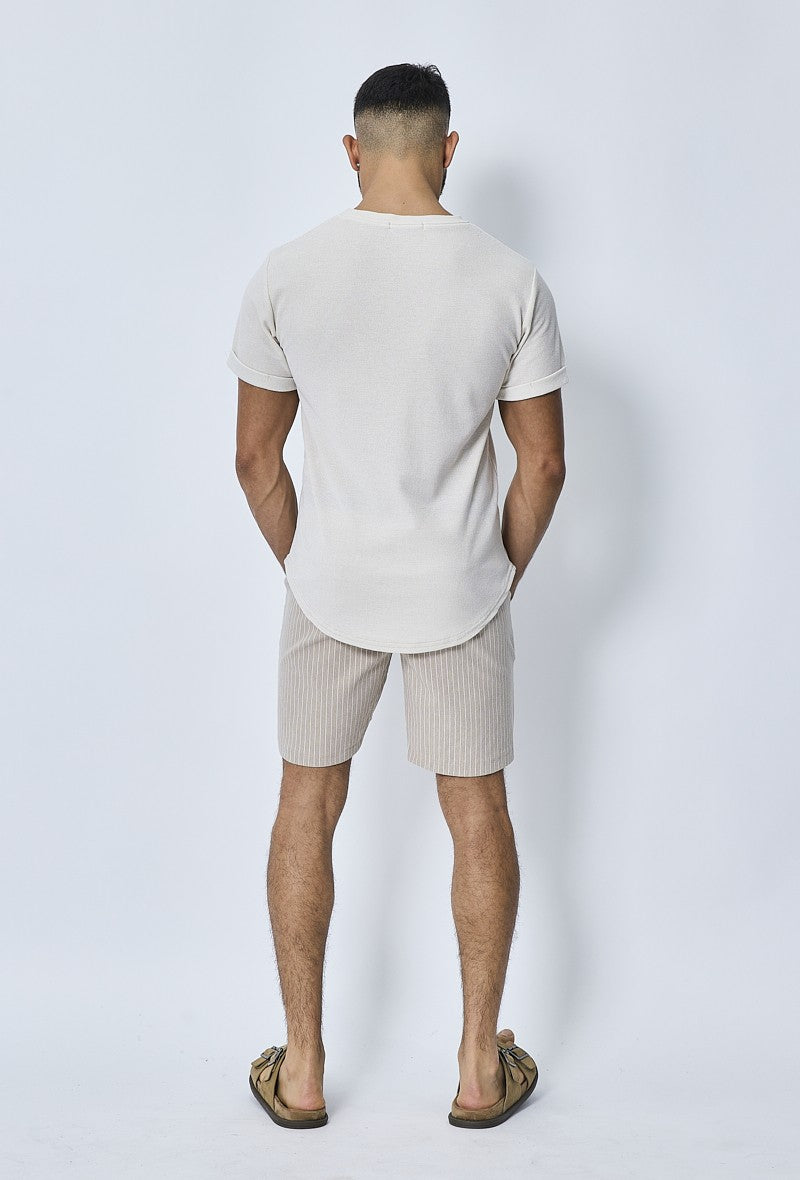 Short classique à rayures - Frilivin