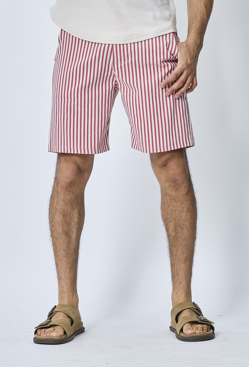 Short classique à rayures - Frilivin