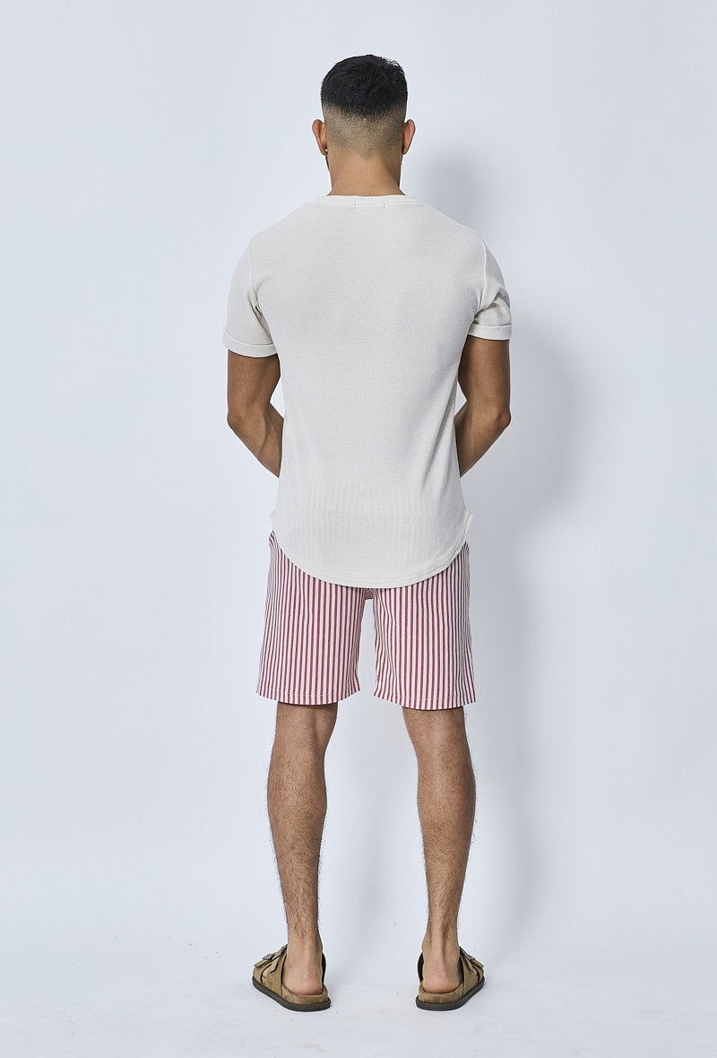 Short classique à rayures - Frilivin