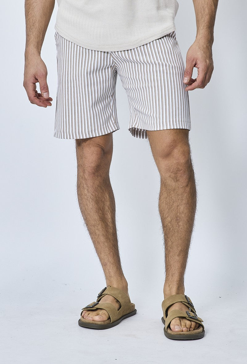 Short classique à rayures - Frilivin