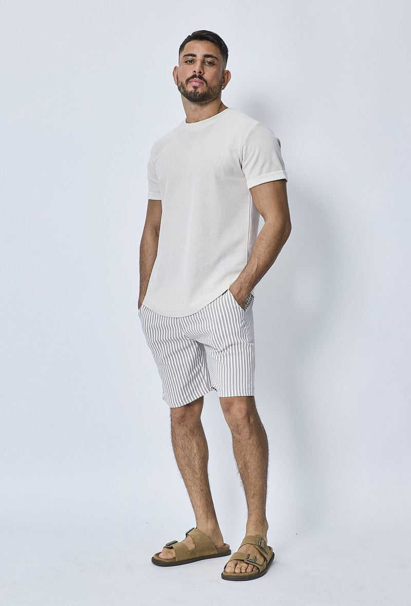 Short classique à rayures - Frilivin