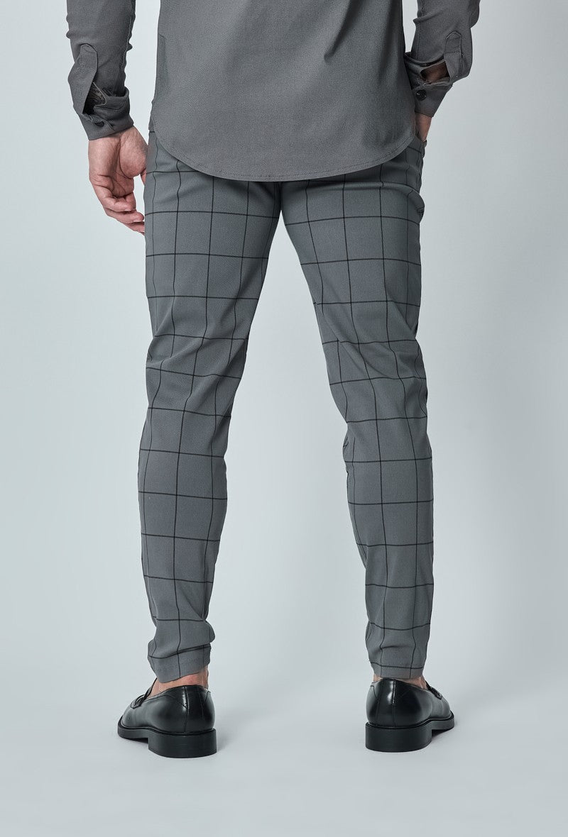 Pantalon à carreaux - Frilivin