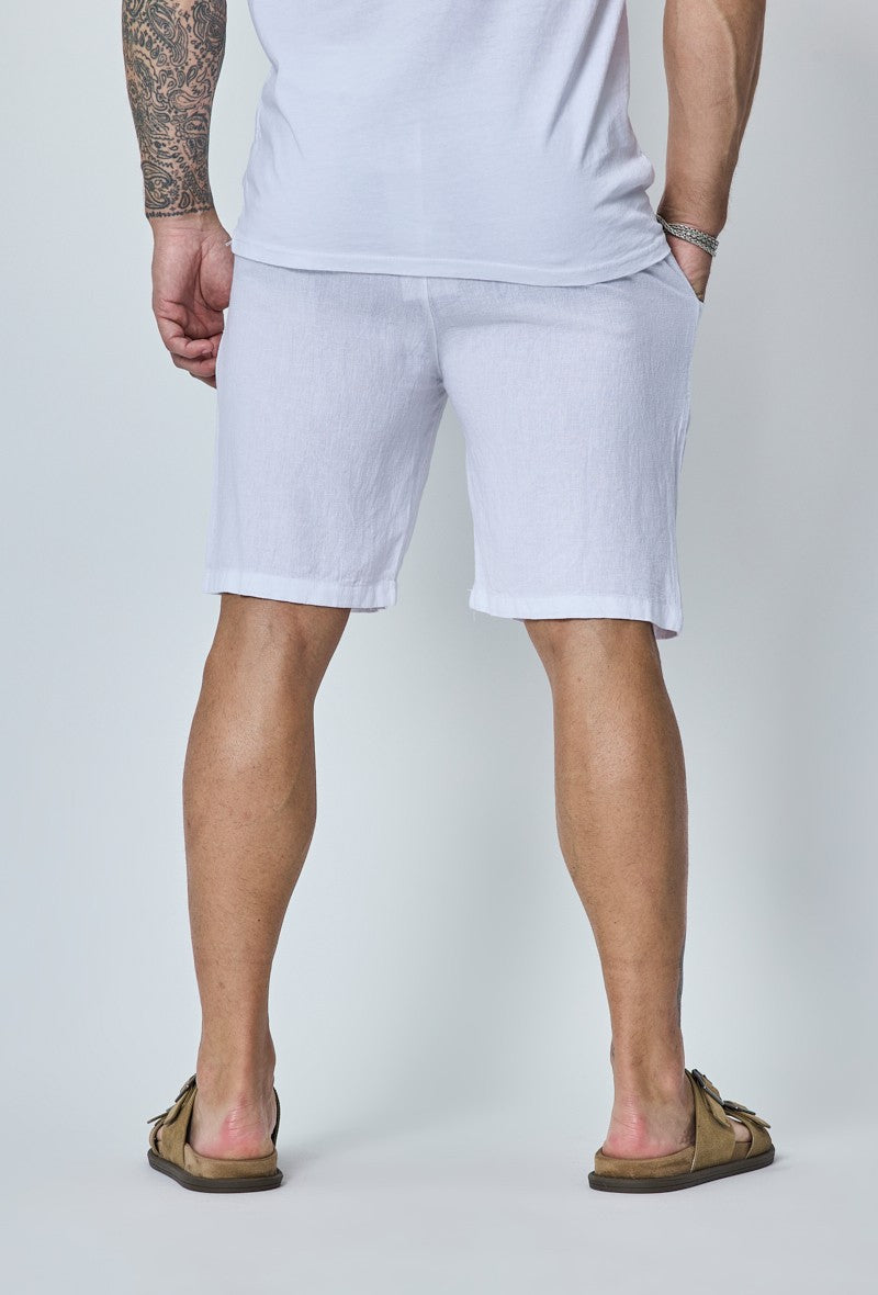 Short léger effet lin - Frilivin