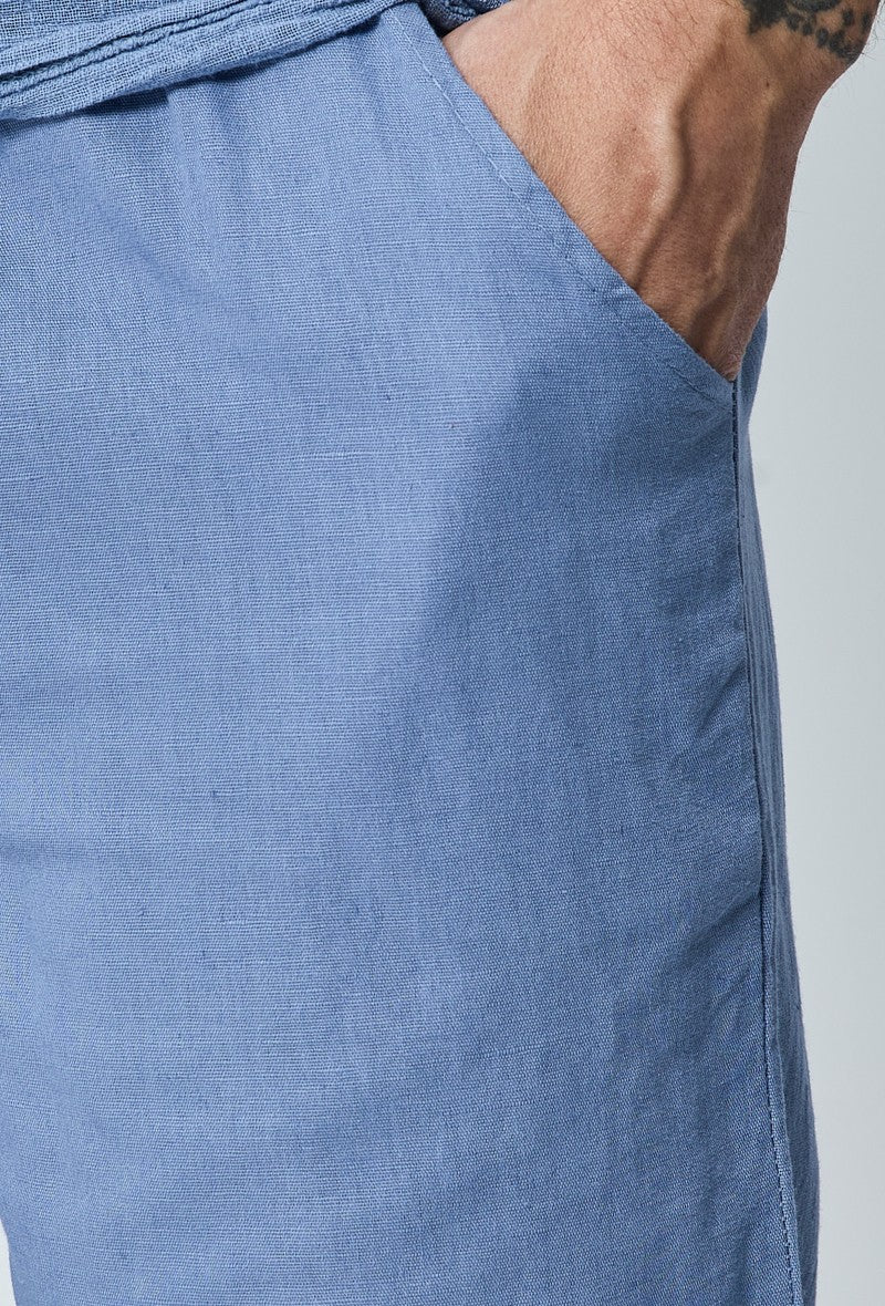 Short léger effet lin - Frilivin