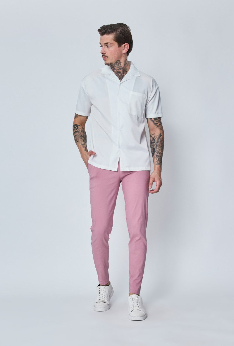 Pantalon chino tendance uni - Frilivin