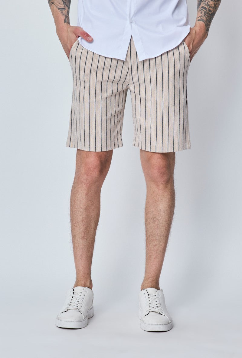 Short classique à rayures - Frilivin
