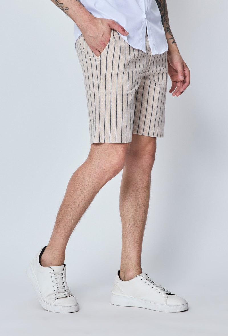 Short classique à rayures - Frilivin