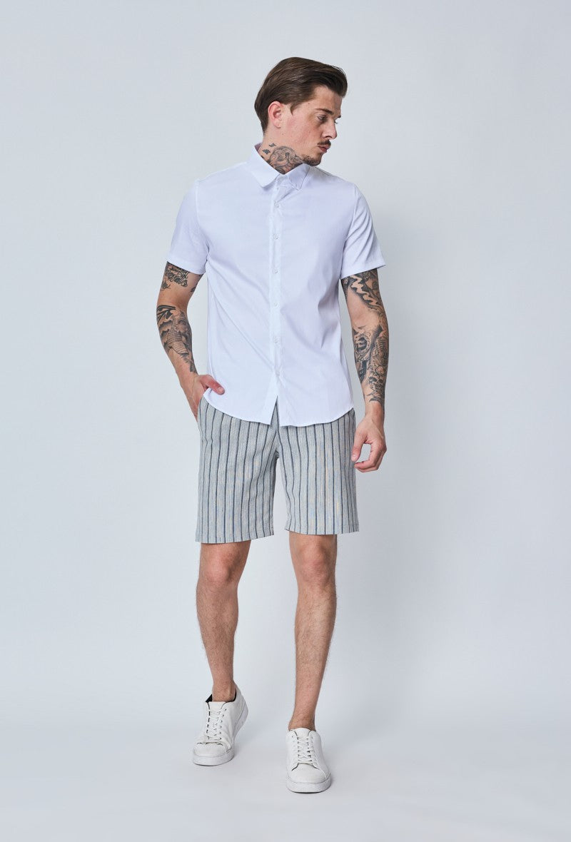 Short classique à rayures - Frilivin