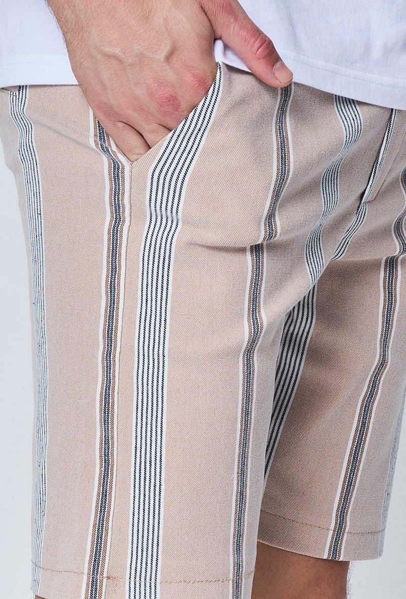 Short classique à rayures - Frilivin