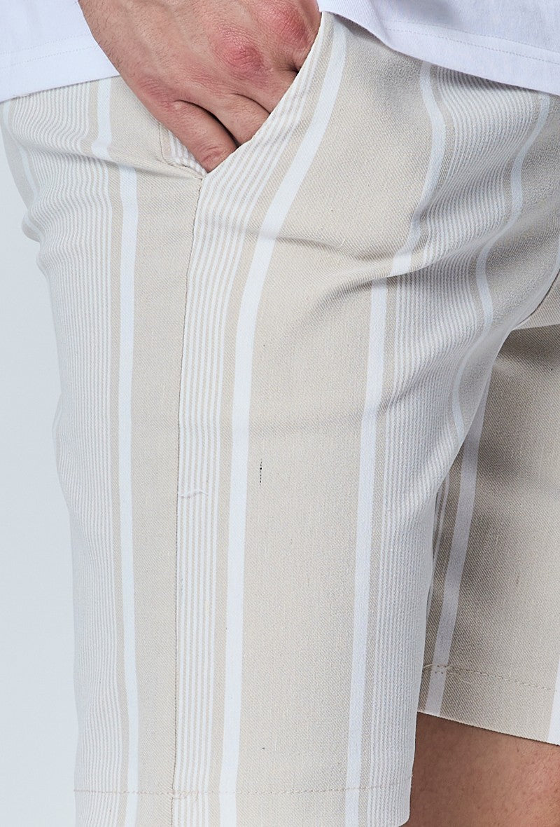 Short classique à rayures - Frilivin