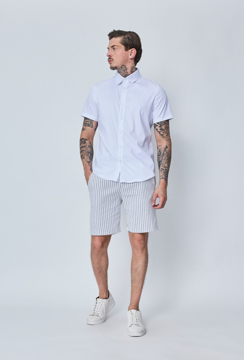 Short classique à rayures - Frilivin