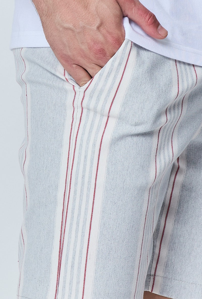 Short classique à rayures - Frilivin