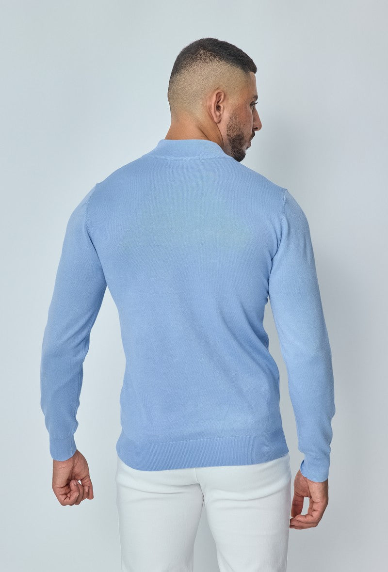 Pull col cheminé uni - Frilivin