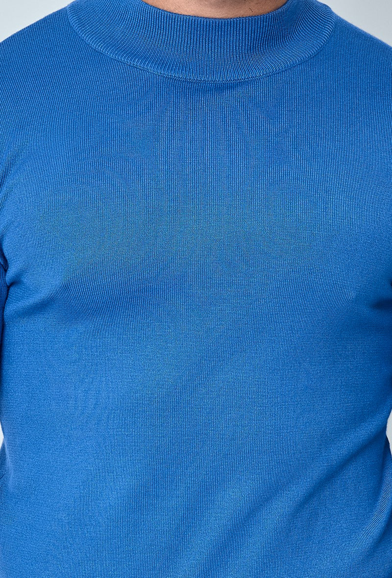 Pull col cheminé uni - Frilivin