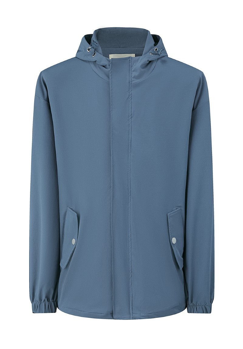 Veste uni à capuche - Frilivin