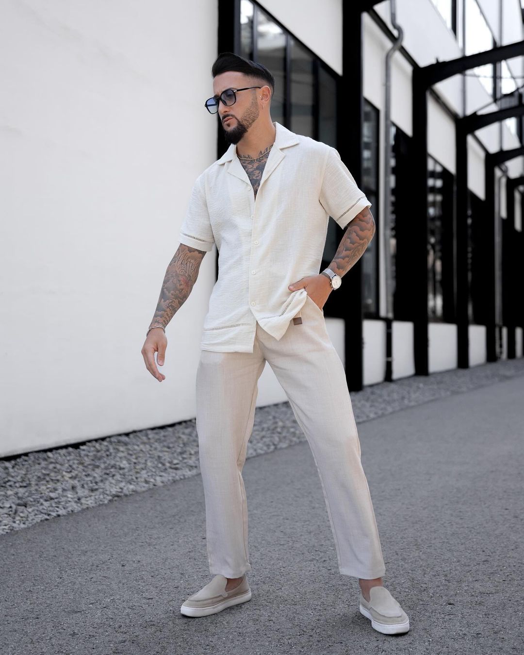 Pantalon chino droit