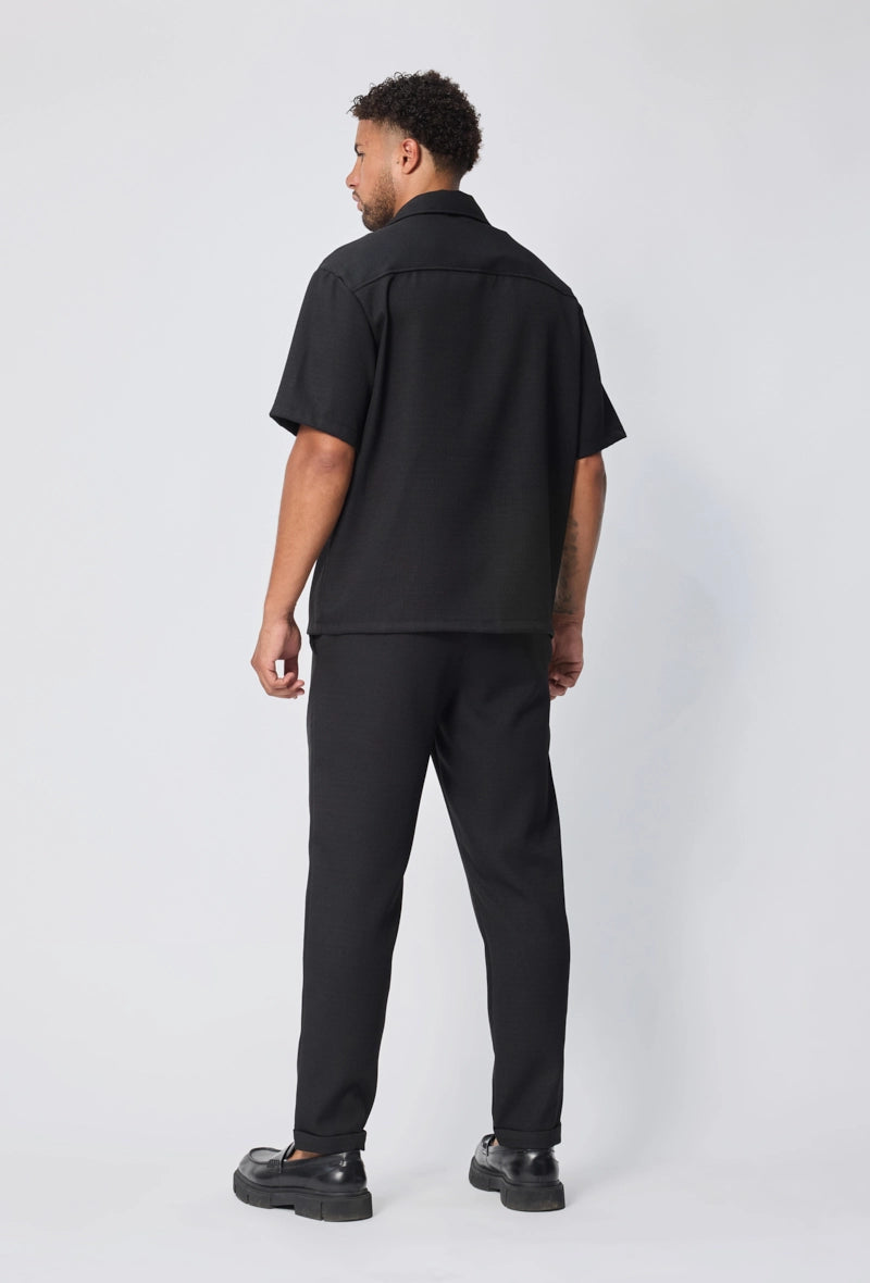 Ensemble chemise pantalon uni